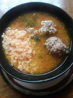 Una foto de Albóndigas de res, en caldillo de tomate