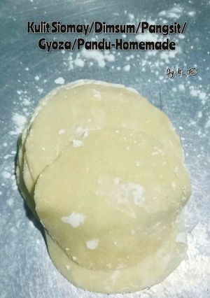 Foto resep 397. Kulit Siomay/Dimsum/Pangsit/Gyoza/Mandu Homemade
