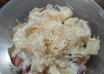 Resep Mudah Salad Buah Enak Sempurna