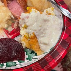 A picture of Corn pudding.