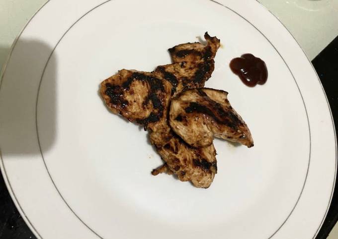 Ayam fillet bakar teflon