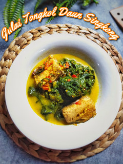 Foto resep Gulai Tongkol Daun Singkong