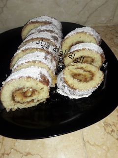 صورة لوصفة بيسكويت رولي بالمعجون