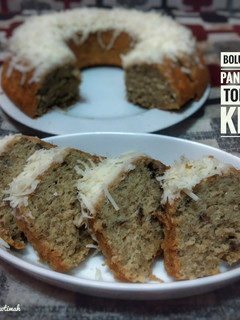 Foto resep Bolu Pisang Panggang Topping Keju