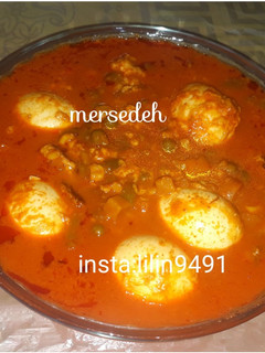 عکسی از دستور خورشت تخم مرغ مرسده ❤