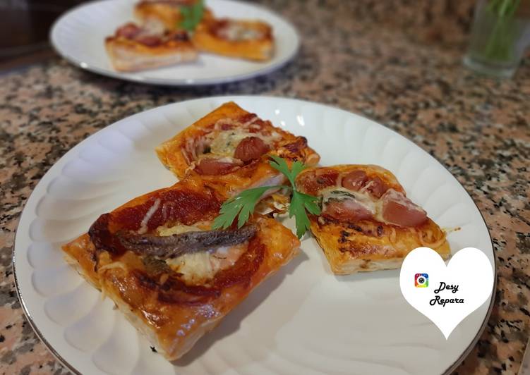 Mini Pizzas de Hojaldre