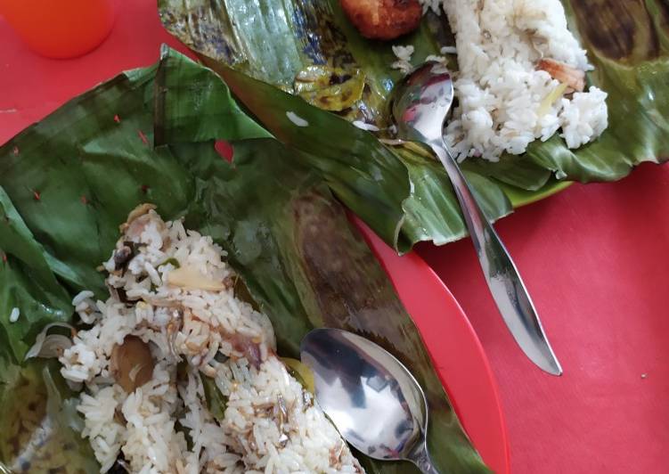Nasi panggang teflon ala kadarnya