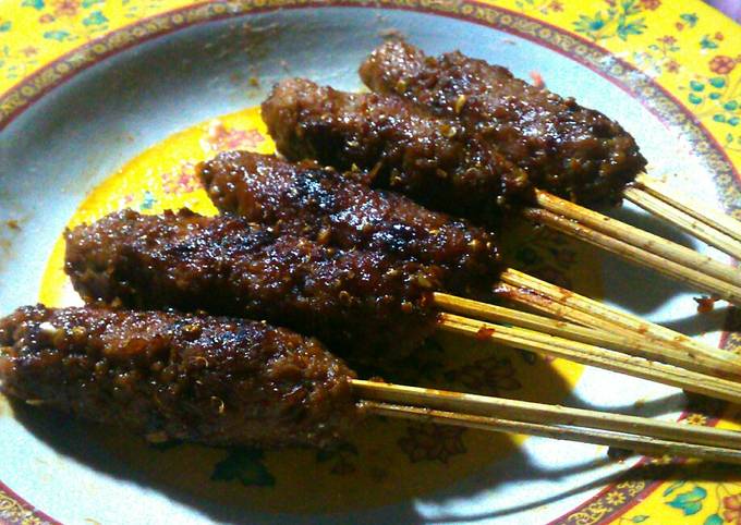 Standar Bagaimana cara buat RESEP Sate Lilit Daging Sapi ala ala by Lauren hidangan Idul Fitri  lezat