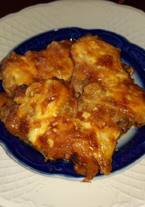 Фото Мясо по-французски.