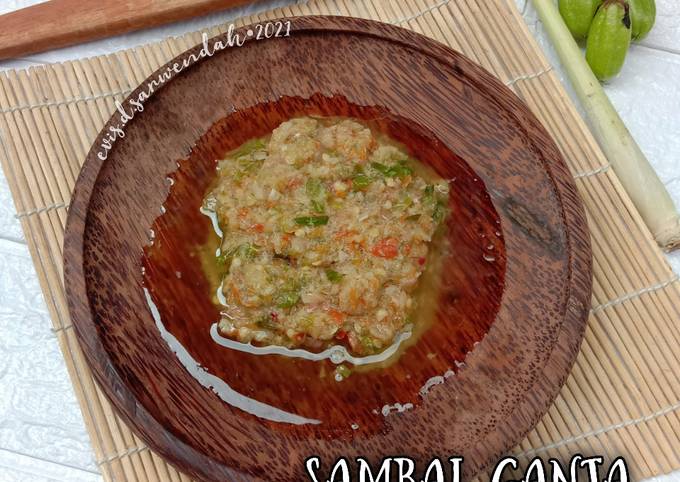 Sambal Ganja Khas Aceh (Asam Udeung)