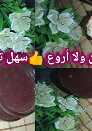 صورة لوصفة وصفة معجون الرمان ولا أروع سهل التحضير 🧑‍🍳🔔👉🌹
