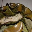 Pepes teri nasi pake kelapa