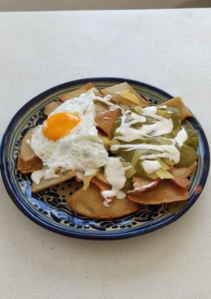 Une photo de Chilaquiles