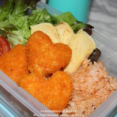 A picture of Easy Chicken Nuggets for Bento.