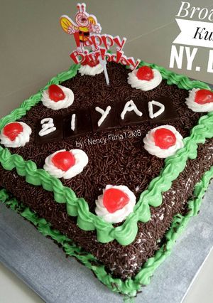 Foto resep Brownies Kukus Ny. Liem