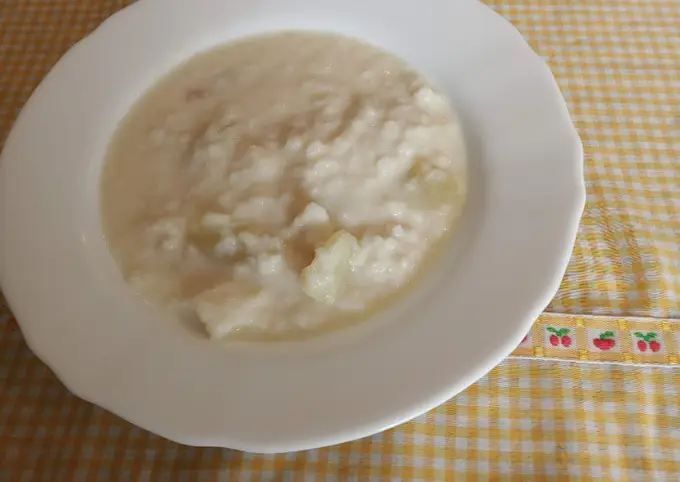 Receta Gazpachuelo con rosada, patatas y arroz