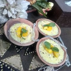 A picture of Mango kheer.