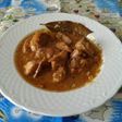 Magro de cerdo en salsa