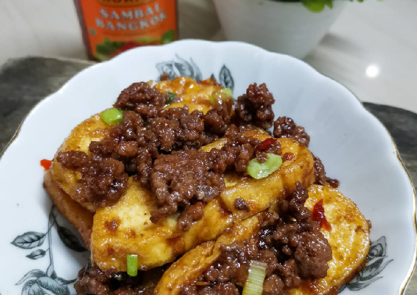 Fried Tofu Teriyaki