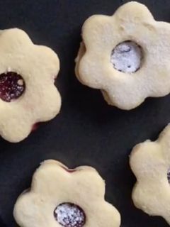 صورة لوصفة بسكويت المربى