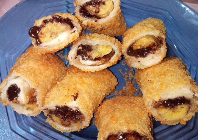 Ternyata ini lho! Resep  memasak Risoles PisCok Kulit Roti Tawar  spesial