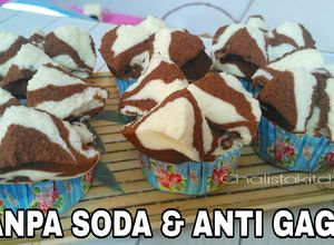 Foto resep Bolu Kukus Mekar Santan-tanpa soda-anti gagal