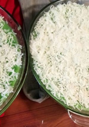 Foto resep Puding Pandan Custard