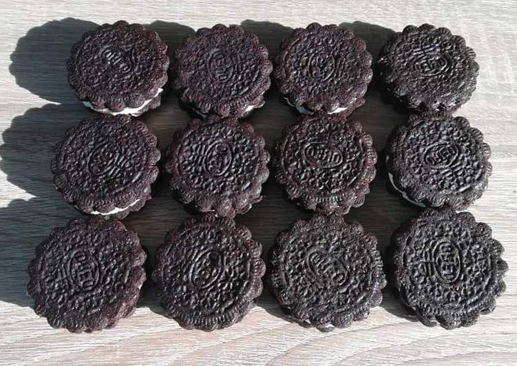 Galletas oreo sin horno receta fácil