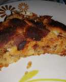 Pastel seco de manzanas low carbs