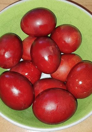 Φωτογραφία της συνταγής Βάφουμε αυγά με φυσικό τρόπο