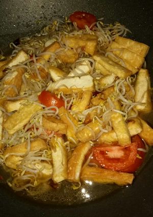 Foto resep Tumis taoge tahu