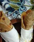Carrot And Cheese Chapati Roll