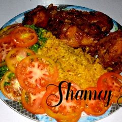 Jollof Rice A picture of Jollof Rice.