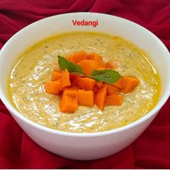 A picture of Mango Raita.