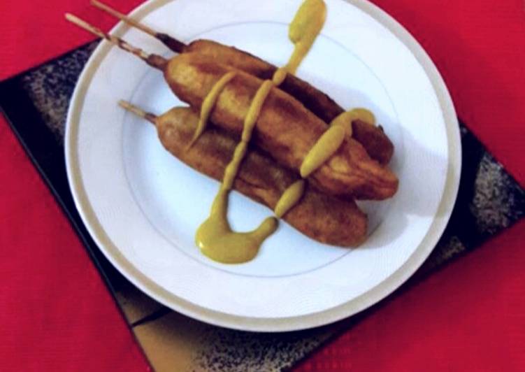 Easiest Way to Make Super Quick Homemade Corn Dogs