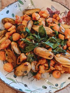 辣炒青口小龍蝦 的食譜成品照片