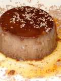 Flan de chocolate