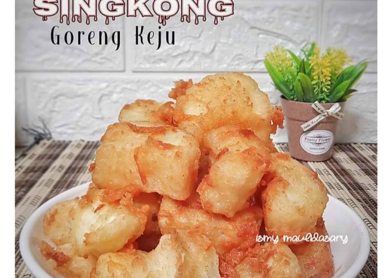 Singkong Goreng Keju
