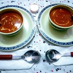 A picture of Tomato soup.
