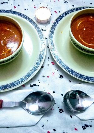 A picture of Tomato soup.
