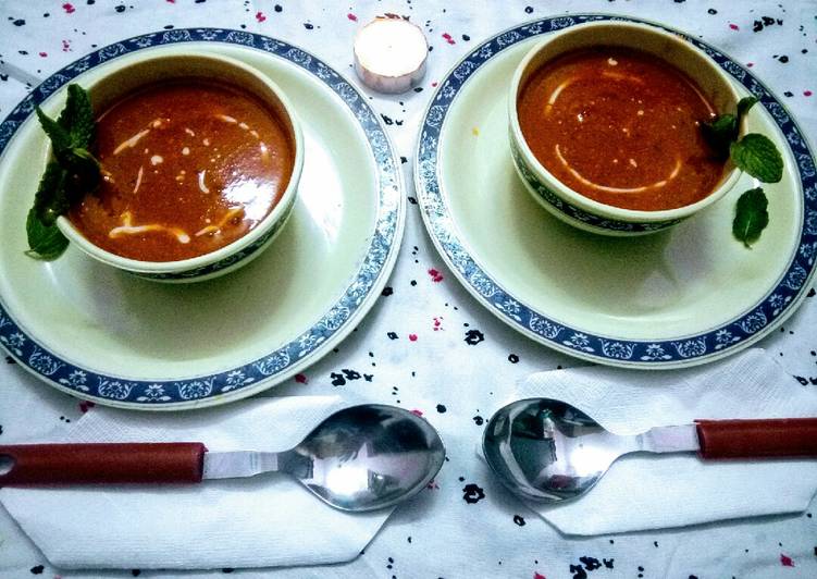 Steps to Make Homemade Tomato soup
