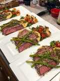 Honey Pecan Coconut Crusted London Broil