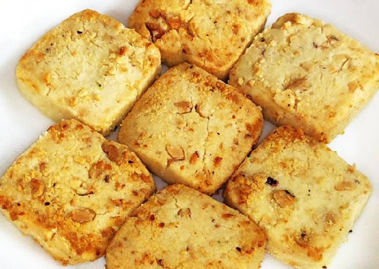Bakery Style Crispy Cashewnut Cookies