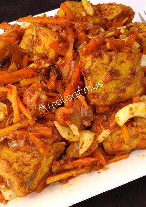 A picture of SPICY AWARA (TOFU).