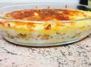 Una foto de polenta al horno