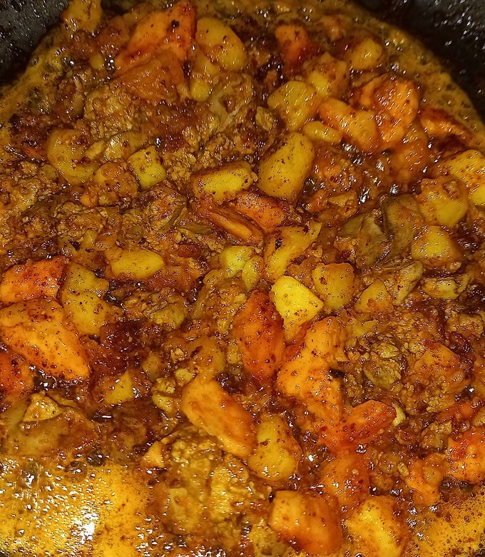 عکسی از دستور جگر بندری خوشمزه