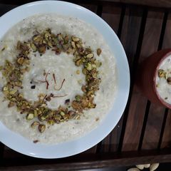 Paneer makhana kheer A picture of Paneer makhana kheer.
