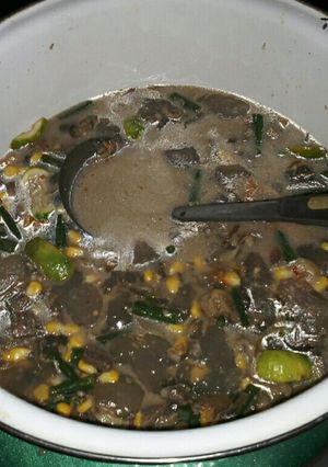 Foto resep Cara membuat kapurung daging