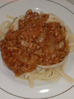 Foto resep Fettucini bolognese