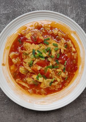 Foto resep Tumis Telur Tomat ala Chinese